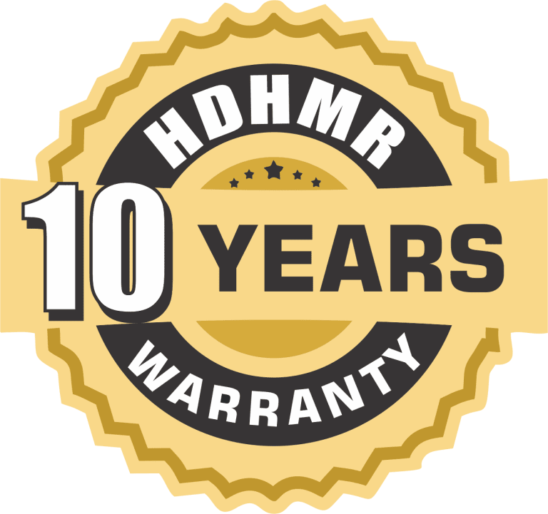 10 Year HDHMR Warranty