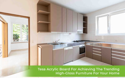 Tesa Acrylic Board for Achieving the Trending High-Gloss Furniture for Your Home