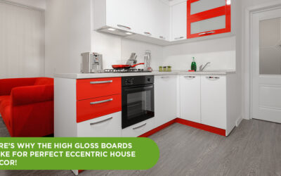 Here’s why the High Gloss Boards make for perfect eccentric house decor!